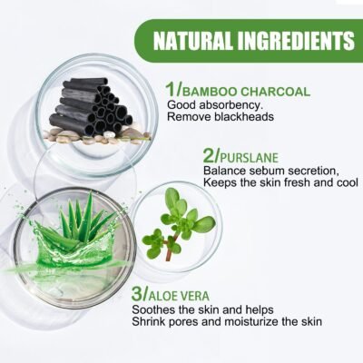 Bamboo Charcoal Blackhead Removal Mask