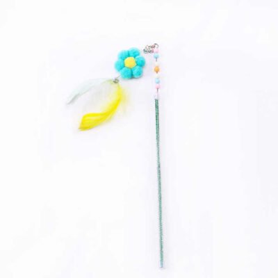 Cat Wand Hairball Toy Stick
