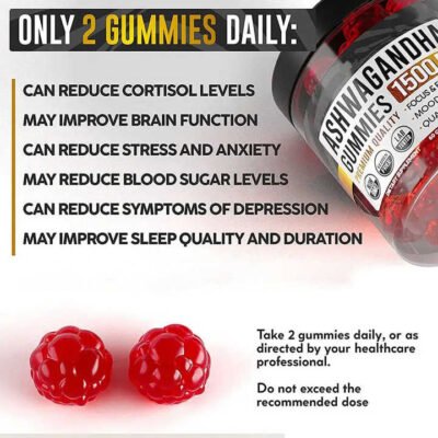 Sleep Support Ashwagandha Gummies Supplement